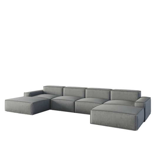 Arban Modular Sofa with Ottoman (customizable)