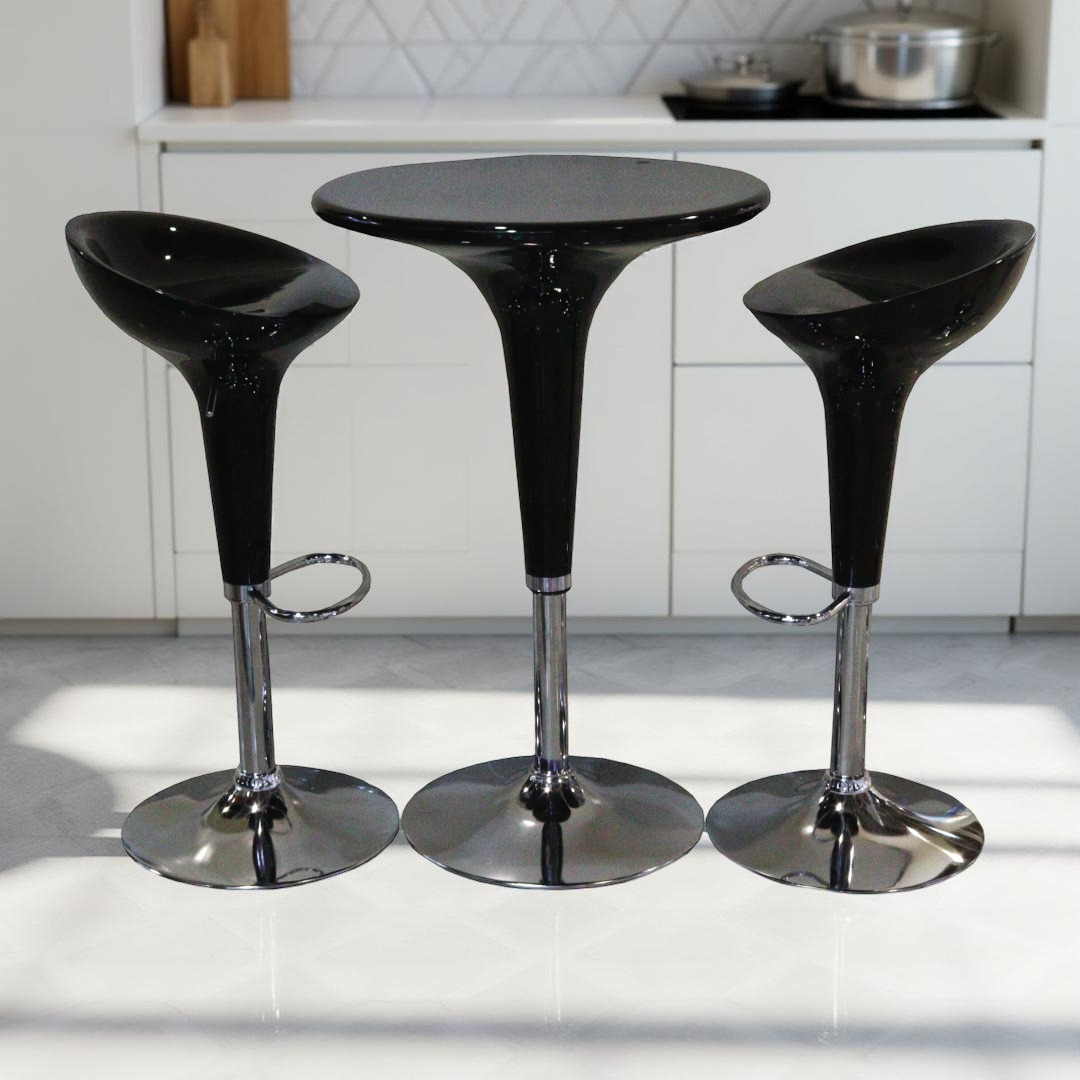 Morden Coffee Table & Chairs